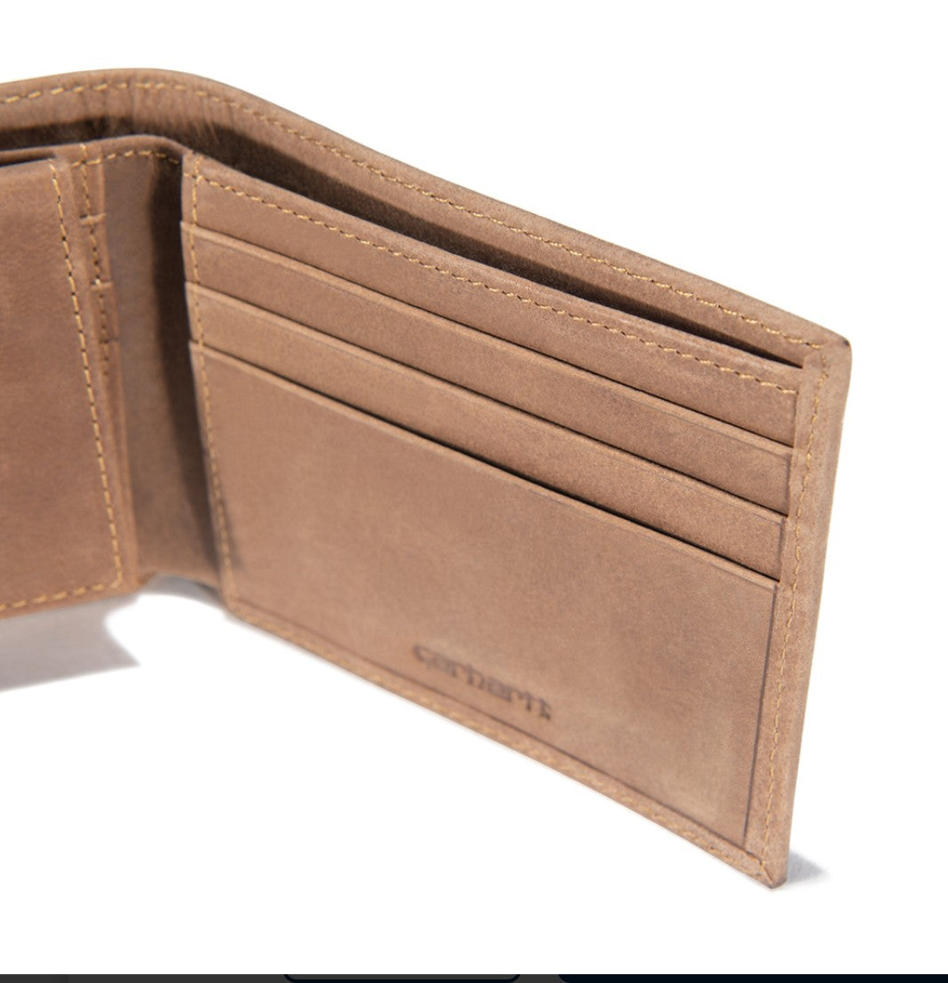 Carhartt Saddle Leather Bifold Wallet – (B0000207)