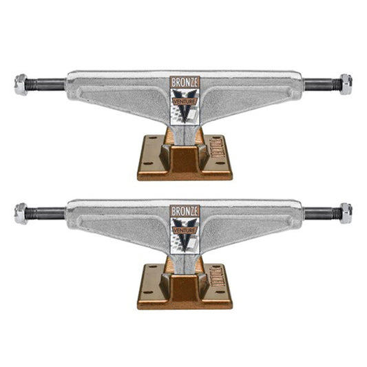 Venture x Bronze 56k Skateboard Trucks - Venture 5.8 (Fits 8.5)