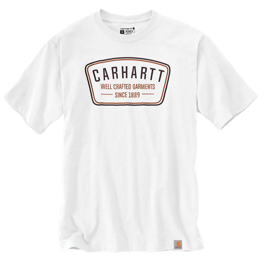 Carhartt Men’s Short-Sleeve Graphic T-Shirt - WHITE