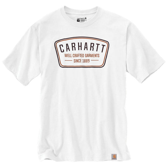 Carhartt Men’s Short-Sleeve Graphic T-Shirt - WHITE