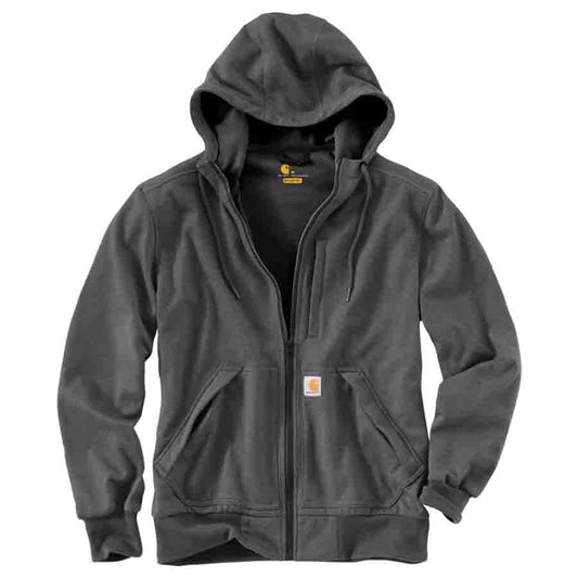 Carhartt WINDFIGHTER RELAXED FIT Midweight Full zip sweatshirt - GREY