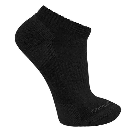 Carhartt Midweight Woman's Low Cut Sock 3 pack - BLACK