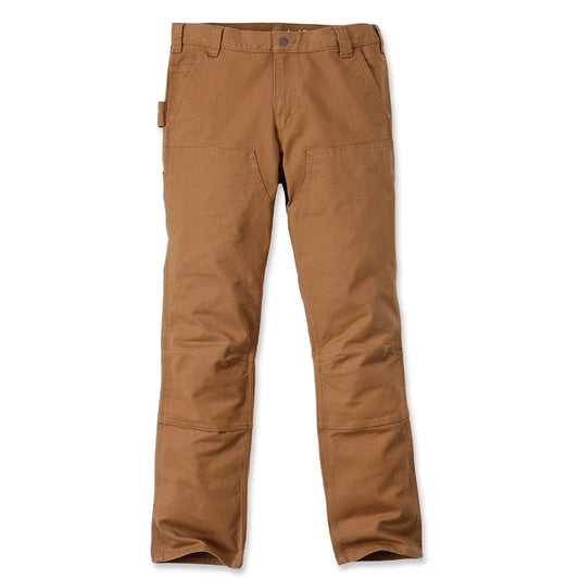 Carhartt DOUBLE FRONT Slim fit stretch pants - Brown
