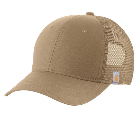 Carhartt Firm Duck Flat Brim Cap - Dark Khaki