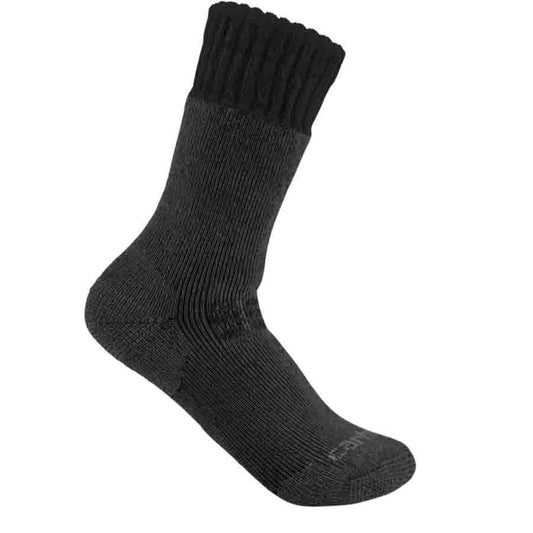 Carhartt HEAVYWEIGHT Blended Ribbed sock - BLACK